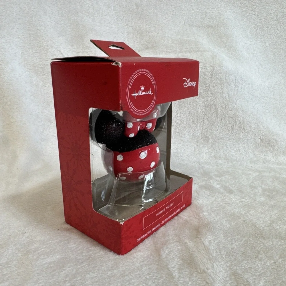 Disney Hallmark Minnie Mouse Christmas Tree Ornament Decoration New‎ in Box
